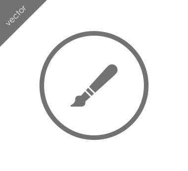 Boyama fırça simgesini