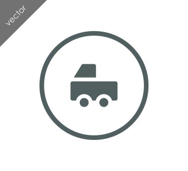 Araba simgesi, illüstrasyon