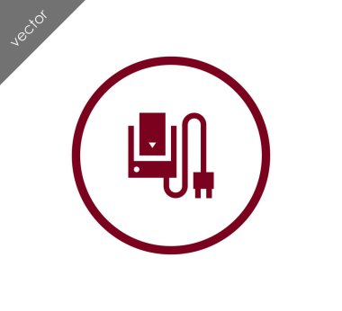 Şarj cihazı tak simgesi