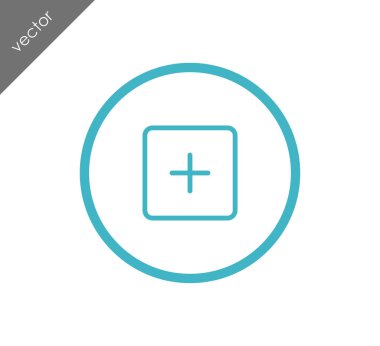 Simge ile artı işareti sembol Ekle