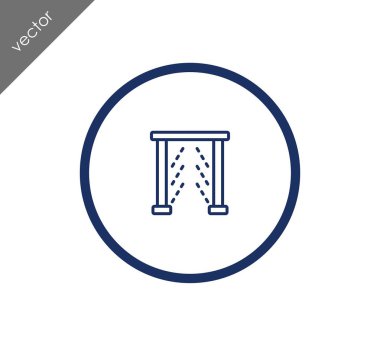 Oto yıkama makinesi simgesini 