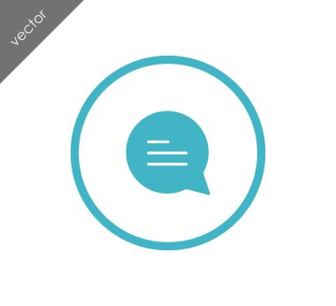 konuşma balonu simgesi 