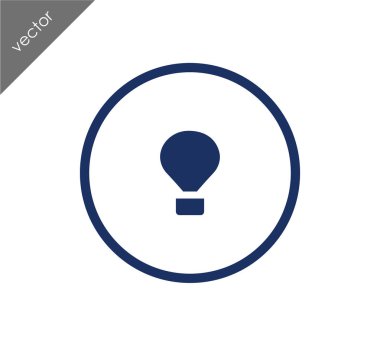 Sıcak hava balonu simgesi