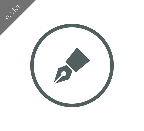 Pen verankeringspictogram — Stockvector