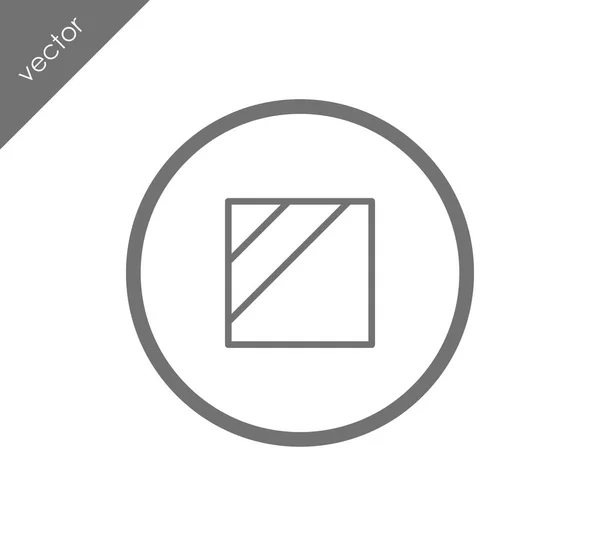 CD case icon — Stock Vector
