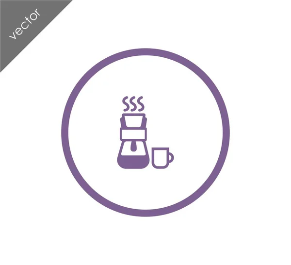 Icono de máquina de café — Vector de stock