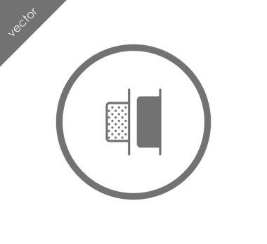 Yatay Dağıt nesneleri sağ simge