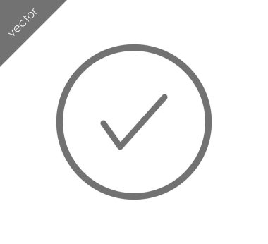 onay işareti simgesi 