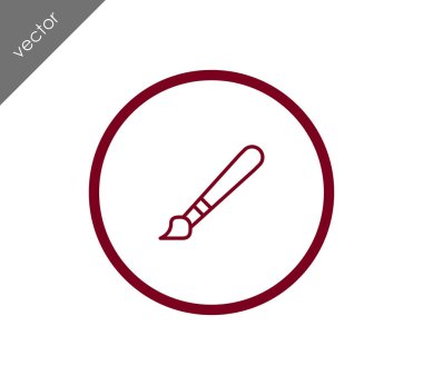 Boyama fırça simgesini