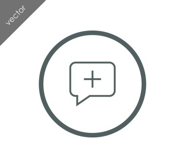 Sohbet simgesi tasarım