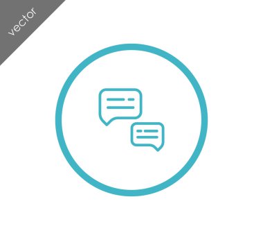 Sohbet simgesi tasarım