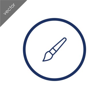 Boyama fırça simgesini