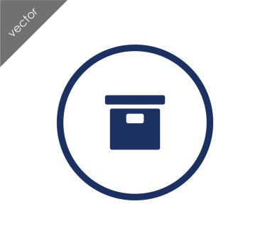 Arşiv kutusu simgesi