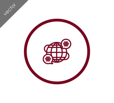 Sohbet simgesi tasarım