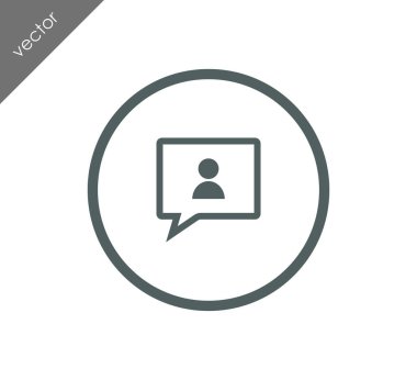 Sohbet simgesi tasarım