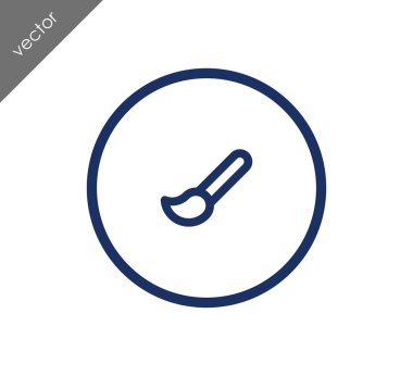 Boyama fırça simgesini