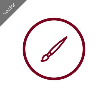 Boyama fırça simgesini