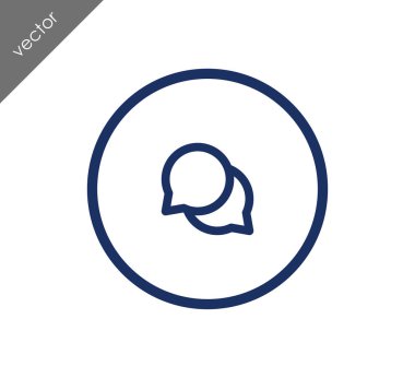 Sohbet simgesi tasarım