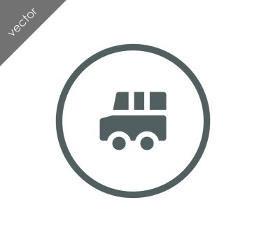 Araba simgesi, illüstrasyon