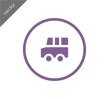 Araba simgesi, illüstrasyon