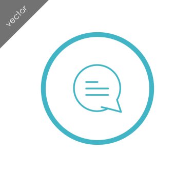 konuşma balonu simgesi 