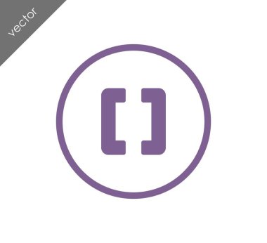 Köşeli ayraç simgesi kodlama