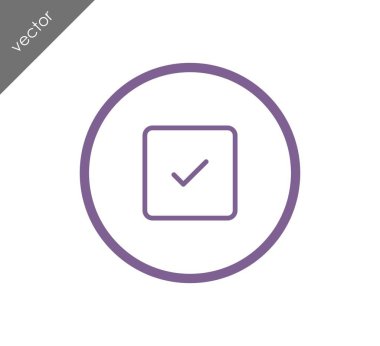 onay işareti simgesi 