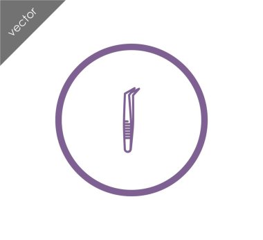 cımbız düz simgesi