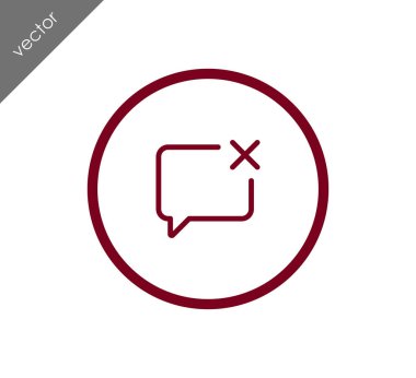 Sohbet simgesi silmek