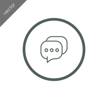 Sohbet simgesi söylenecek daha