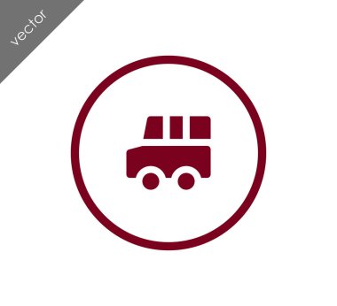 Araba simgesi, illüstrasyon