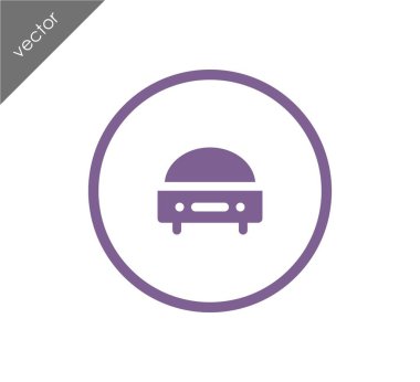 Araba simgesi, illüstrasyon