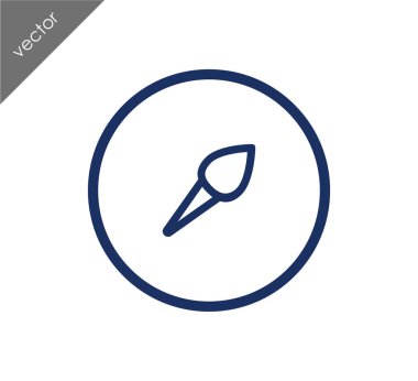 Boyama fırça simgesini