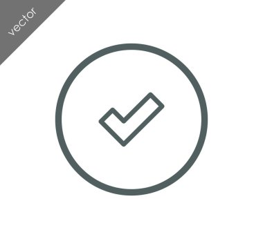 onay işareti simgesi 