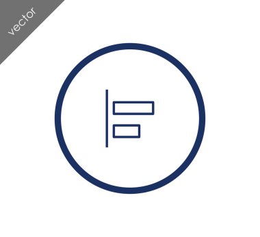 Yatay hizalama nesnelerin sol