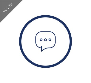 Sohbet simgesi tasarım