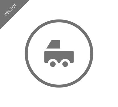 Araba simgesi, illüstrasyon