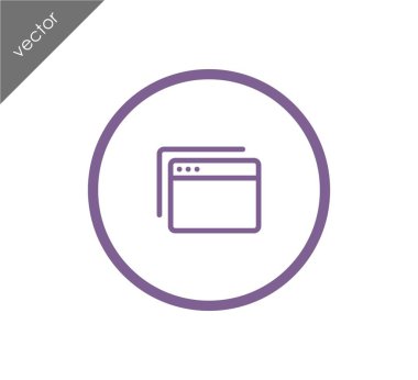 Basit tarayıcı simgesi