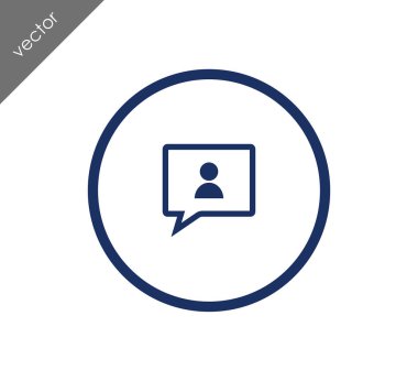 Sohbet simgesi tasarım