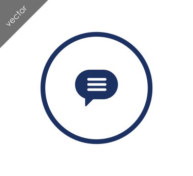 Metin balonu simgesinin