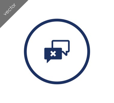 Sohbet simgesi tasarım