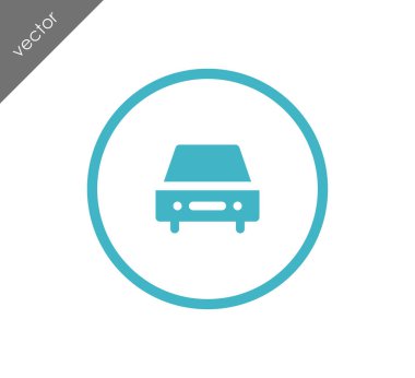 Arabayı düz simgesi