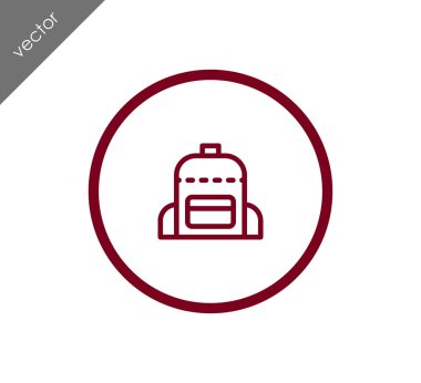 Sırt çantası simgesini