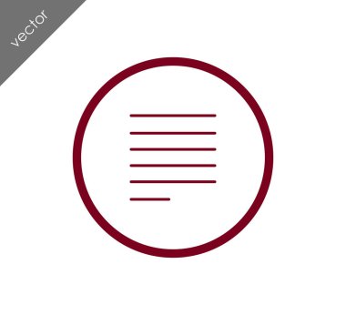 Yazı tipi simgesi Hizala