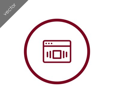 Basit tarayıcı simgesi