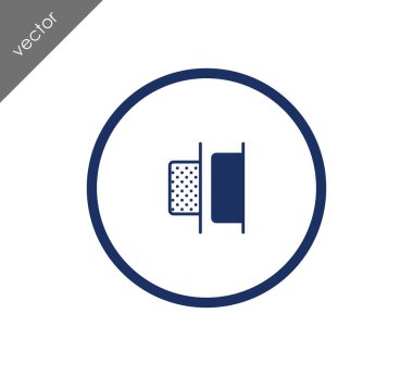 Yatay Dağıt nesneleri sağ simge