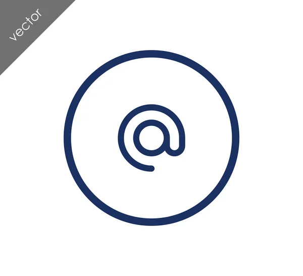 Illustration zum E-Mail-Symbol — Stockvektor