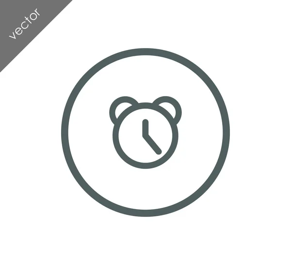 Alarm clock icon — Stock Vector