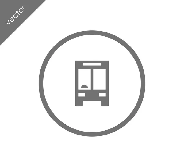 Passagierbus-Ikone — Stockvektor