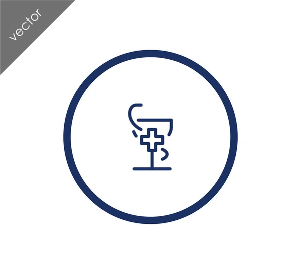 Lékárna symbolu ikona — Stockový vektor